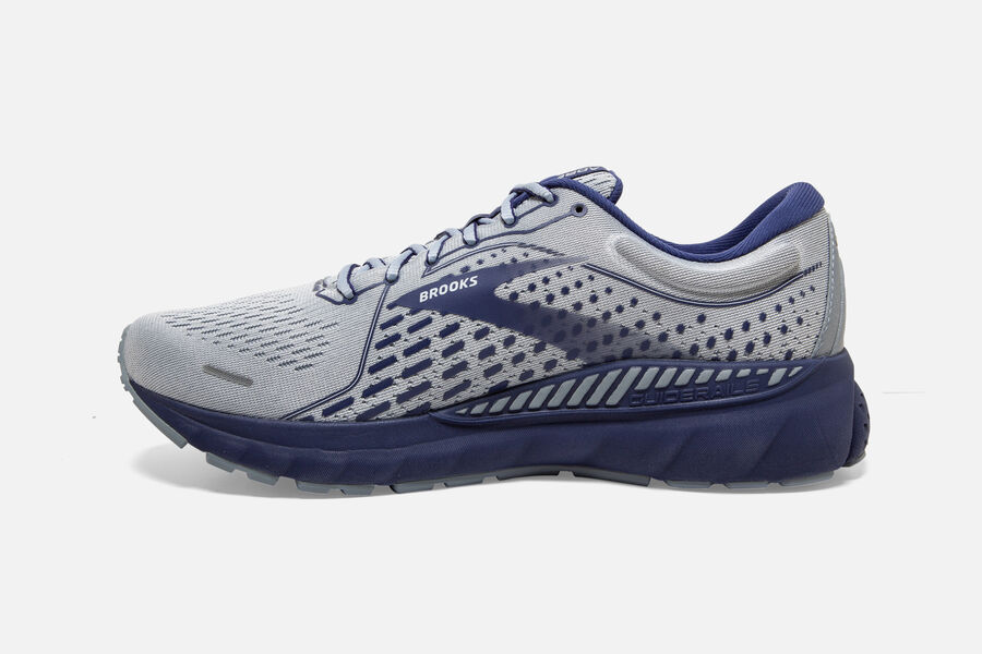 Brooks Adrenaline Gts 21 Road Löparskor Herr - Grå - 4763-FJOIV